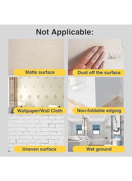 Generic 50M HOME TILE STICKER WATERPROOF GAP SEALING TAPE Tiles Gap Filling Tape Waterproof Gap Sealing Tape Strip Tile Sticker Decoration Tape  - Image 2