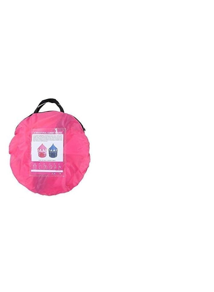 بلومنغ تايم خيمة منبثقة على شكل قلعة الأميرة الوردية للعب السحري في الأماكن المغلقة - Image 3