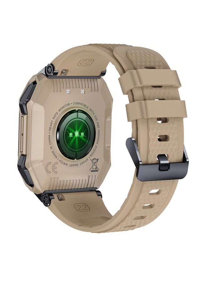 RollsTimi  Men's smart watch 1.85"IPS full touch screen sports fitness tracker heart rate blood pressure sleep monitor  - Image 2