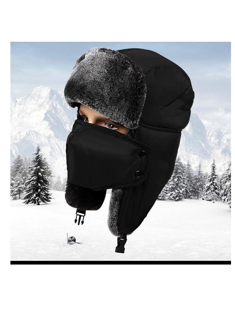 Winter Warm Hat With Detachable Mask - Image 2