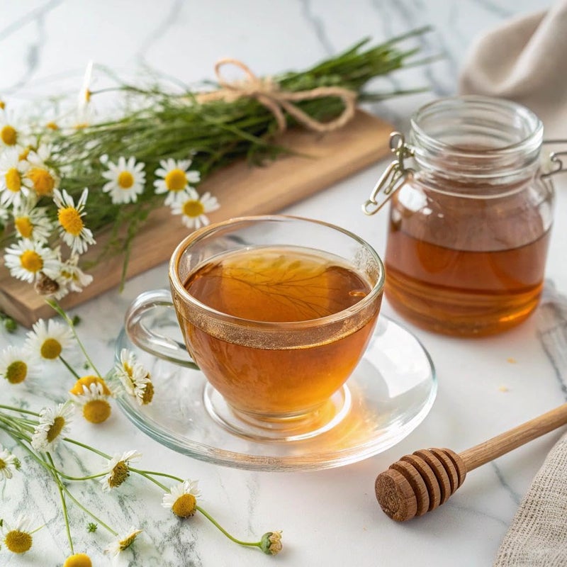 Yogi Tea Comforting Chamomile Tea - 16 Tea Bags per Pack (6 Packs) - Organic Chamomile Tea Bags - Supports a Good Night's Sleep & Occasional Stomach Discomfort - Made from Organic Chamomile Flower - Image 3