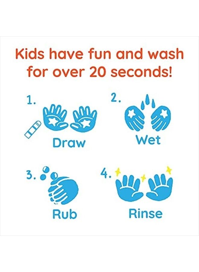 SOAPEN Kids' Roll-On Hand Soap | As Seen on Shark Tank | Fun, Colorful Soap Pen | Encourages Proper Handwashing (3-Pack: Fresh Pear/Berry Blast/Tangy Tangerine) - Image 3
