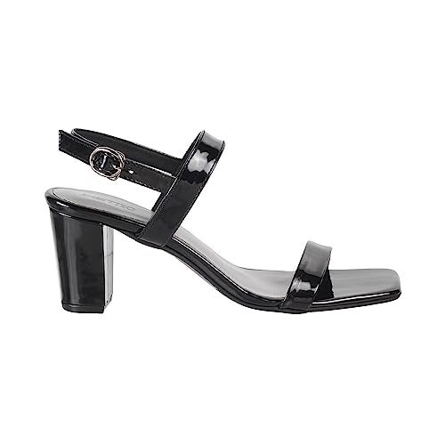 Metro Women Black Block Heel Fashion Sandal UK/5 EU/38 (40-134) - Image 3