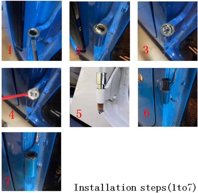 DEF Door Bushing Removal Tool Hinge Liners for Wrangler JK JKU JL JLU Gladiator JT 2007-2021 (Removal Tool) - Image 3