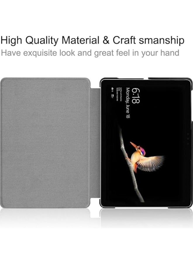 عام غطاء متوافق مع Surface Go 4 2023 / Go 3 2021 / Go 2 2020 / Go 2018، غطاء جلدي مريح ، يوفر حاملة القلم ، وتصميم رفيع وانيق. - Image 5