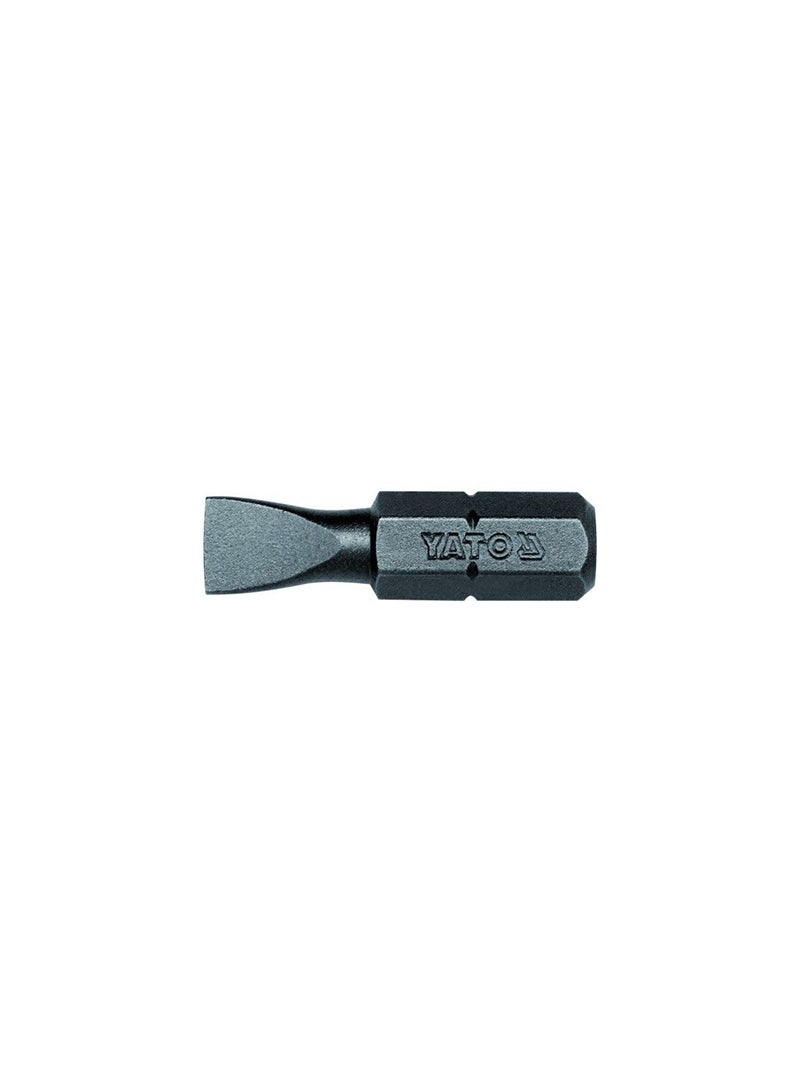 Yato YATO Screwdriver Bit 1/4"x25mm Slotted 6.5mm (5pcs/set) YT-7805 