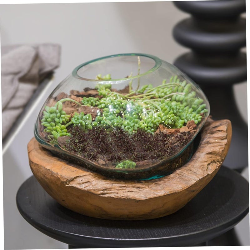 LIOOBO 50pieces Simulation Grass Cluster Model Realistic Artificial Grass Clusters for Miniature Scene Decor for Model Train Landscapes Sand Table Displays and DIY Projects Wild Brown - Image 3