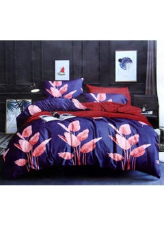 MOSHO Mosho 180 TC Polycotton BedSheet Double Bed Queen Size with 2 Pillow Covers Double 299 ColorB  - Image 1