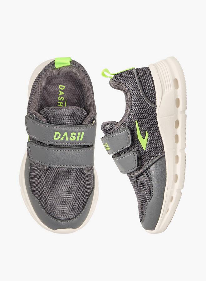Dash Boys Hook & Loop School Sports Shoes - Image 3