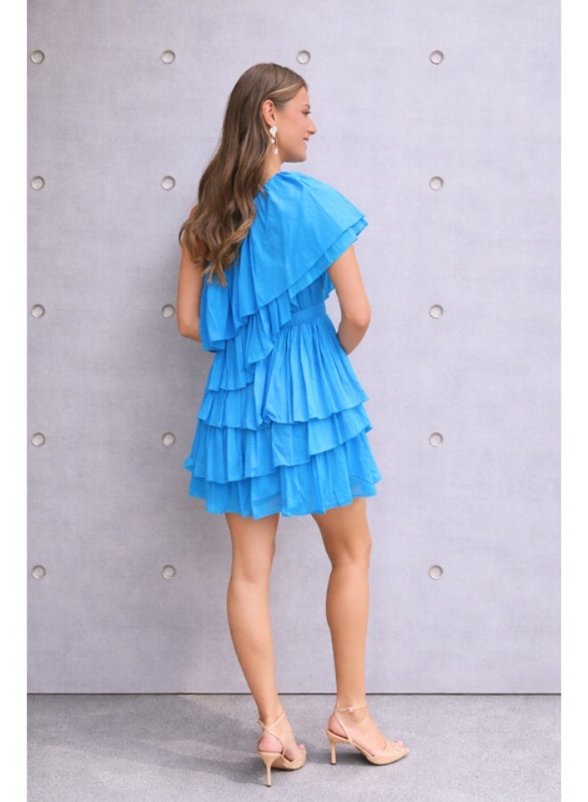 SJON Boho Blue Frills Reverie - Image 3