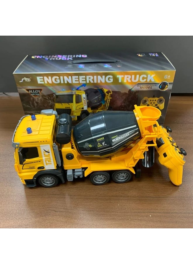 Concrete mixer truck with remote control - 11 channels - 1:12 scale for kids  - Image 4