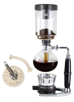MIBRU Japanese Style Siphon coffee maker Tea Syphon pot vacuum coffeemaker glass type coffee machine filter 5 cup  - Image 2