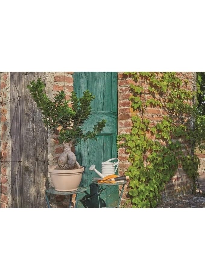 أيدل وعاء زهور إيدل الداخلي والخارجي للنباتات، وعاء زراعة ليباري + إس بقطر 27.5 سم - 6 لترات - للأعشاب، والصبار، وزخرفة الحدائق - حاوية نباتية خفيفة الوزن وقابلة للتحلل - مصنوع في إيطاليا - من إيدل - Image 3