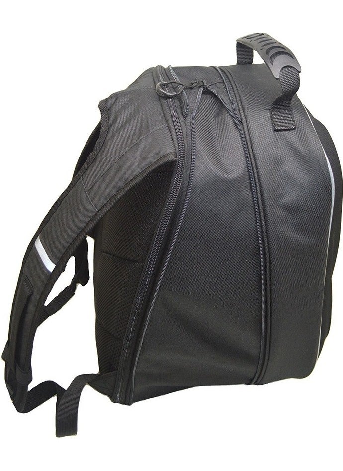 Ebakbak Motorcycle and Bicycle Backpack Soft Body Hard Shell Bellows Motor Backpack  - Image 3