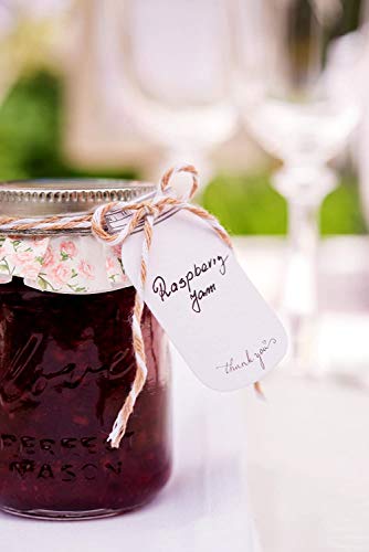 WEDDINGSTAR Mini Love Mason Jar with Lid - 6 Pack - Image 3
