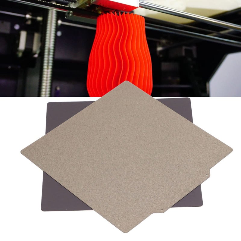PEI Spring Steel Plate 235x235mm Flexible Sheet with Magnetic Base for 3D Printer Bed Leveling - Image 5