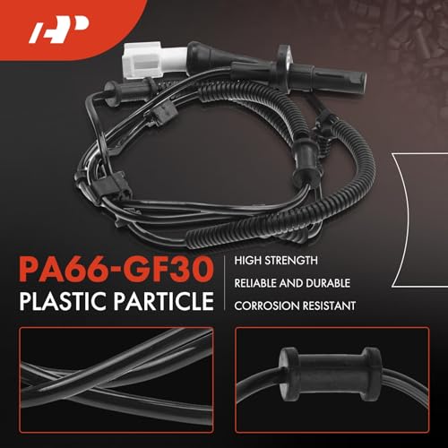 A-Premium ABS Wheel Speed Sensor Compatible with Ford Models - For F-150 2009-2010, 4.6L/5.4L, Pickup - Rear Left Driver Side, Replace# 9L3Z2C191A, AL3Z2C190D - Image 4