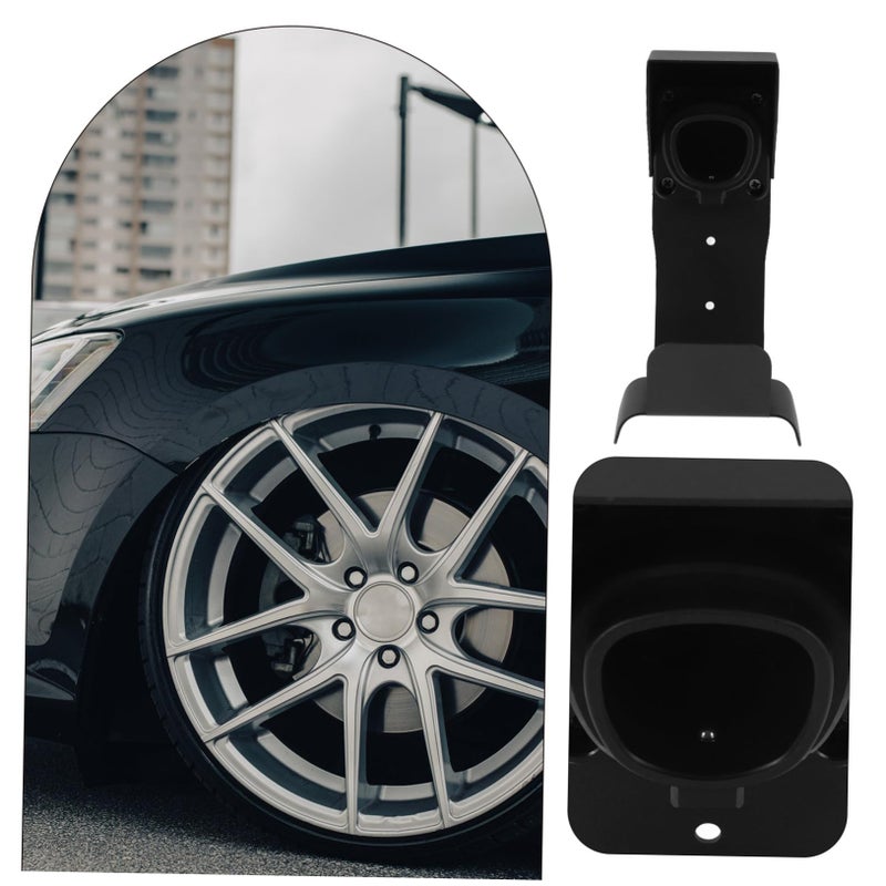 Wall Mounted EV Charger Holder Cable Organizer Easy Installation Prevents Clutter - Image 4