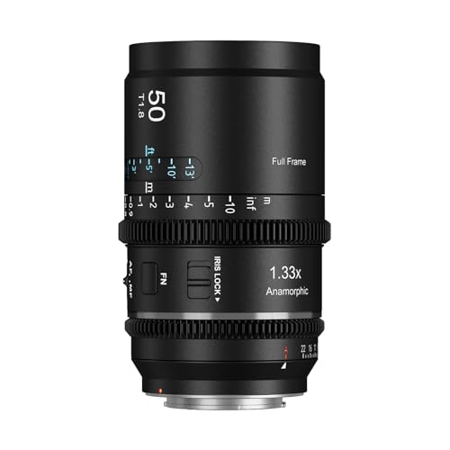 SIRUI Astra 50mm 133X Auto Focus Full Frame Anamorphic Cine Lens for Z Mount Cameras Z66II Z77II Z8 Z9 Z5050II ZFZFC Neutral Flare - Image 1