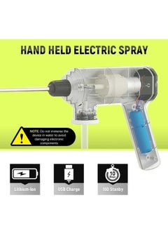 Generic Electric Plant Sprayer with Long Metal Nozzle, Portable USB Rechargeable Electric Sprayer, Comes with USB Cable  - Image 5