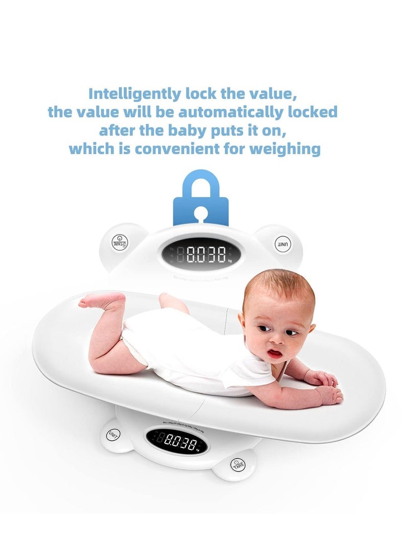 SYOSI Digital Scale for Baby and Pet, Versatile Precision Weighing for Family Newborns Active Toddlers, Pets, Cats, and Dogs - Image 4