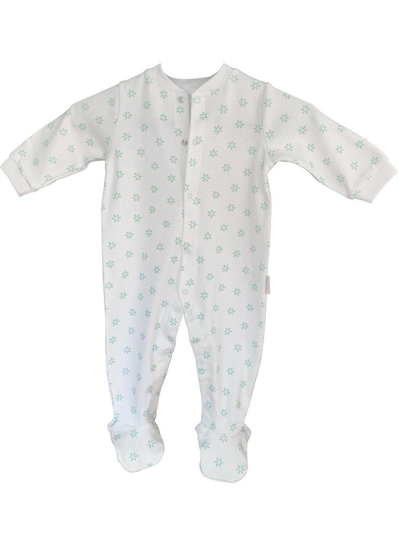 Novibaby Baby Rompers 100% Cotton Newborn Baby Sleeping Bag with Snap Fasteners - Bodysuit - Gift 