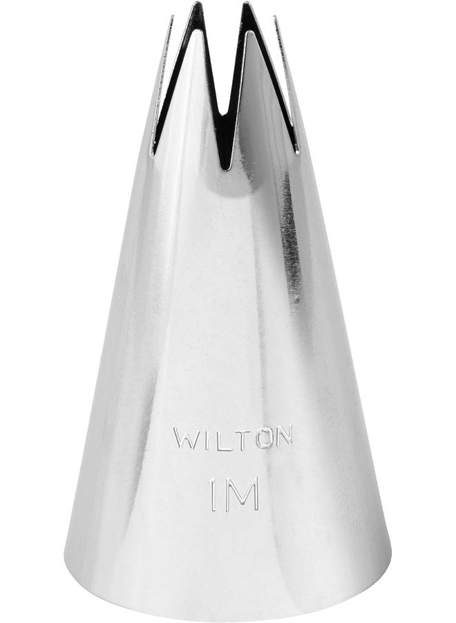Wilton فوهة تزيين نجمة مفتوحة رقم 1M فضية - Image 3