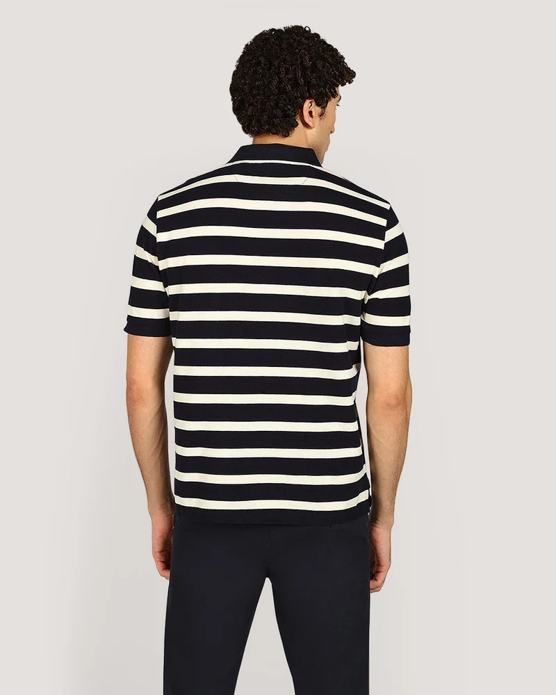 GANT  Striped Short Sleeve Polo Shirt for Men | Best Price UAE