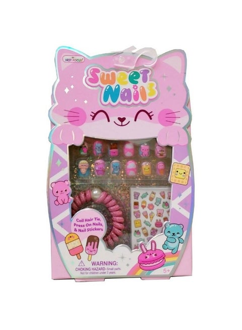 Hot Focus Sweet Nails Critter Manicure Set