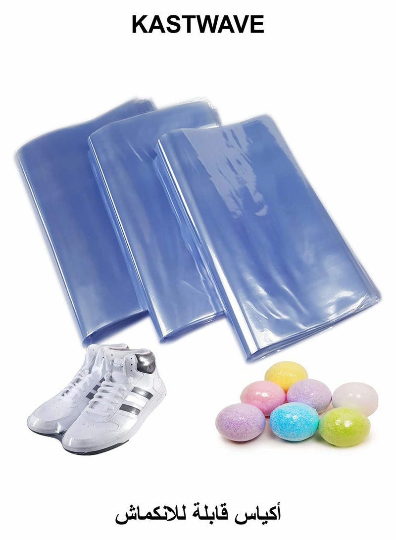 KASTWAVE PVC Wrap Bags Shrink Film Heat Seal Bags - Image 1