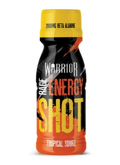 Warrior WARRIOR RAGE ENERGY SHOT TROPICAL SOURZ 60G*12  - Image 2