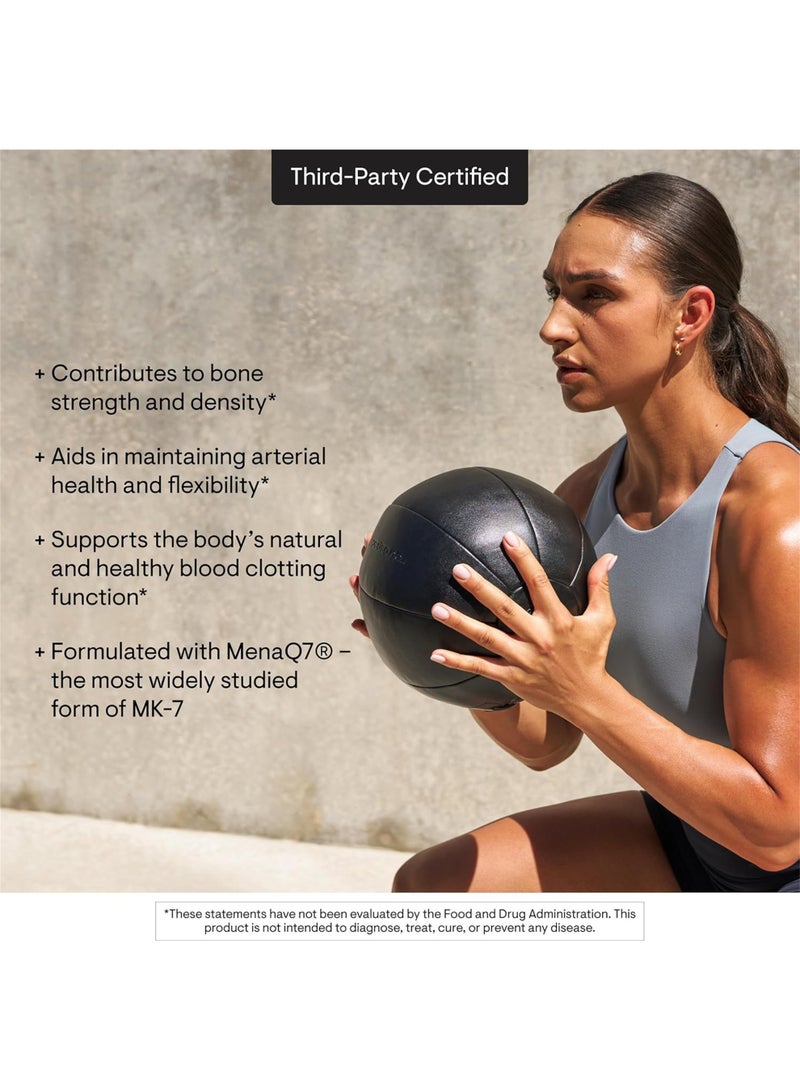 Thorne Vitamin K - K1 and two forms of K2 - Dietary Supplement - 60 Capsules - Image 5