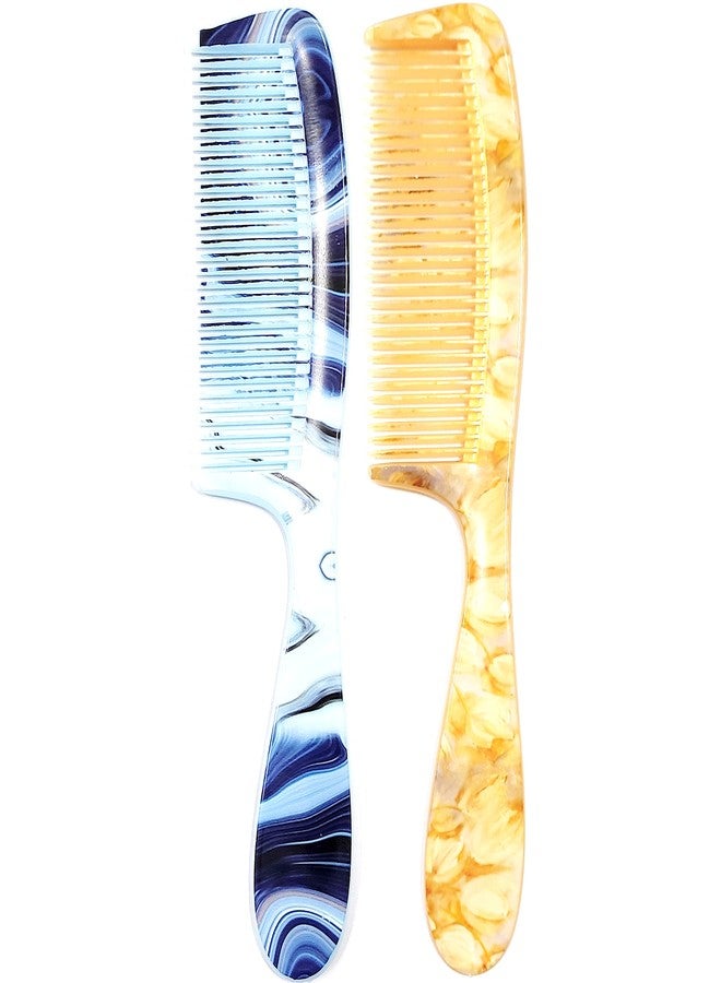 Maple Hair Comb for Women, Men Printed Dressing Detangling Grooming Handle Comb Combo Set (Multicolour), Pack of 4 - Image 5