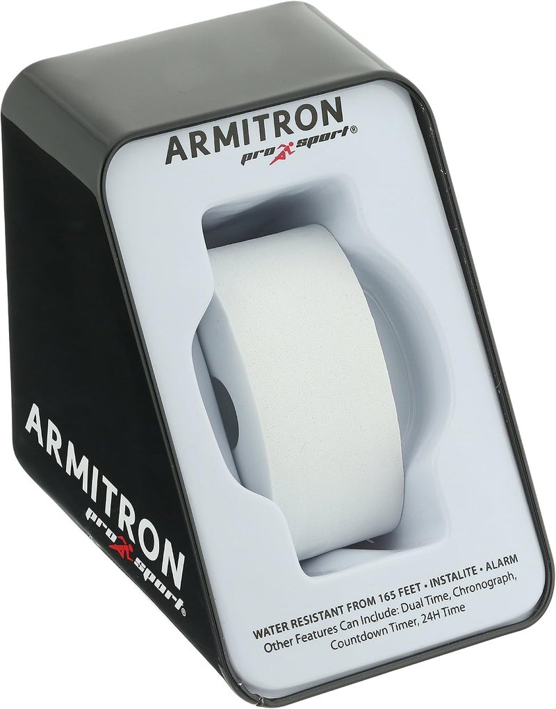 Armitron Sport Women's Digital Chronograph Resin Strap Watch, 45/7034 - Image 3