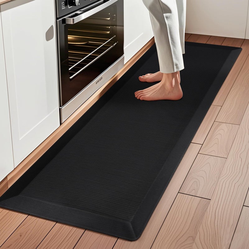 Tyrot Anti Fatigue Kitchen Mats for Floor, 9/10 Extra Thick Cushioned Standing Desk Mat, Comfort Memory Foam Ergonomic Kitchen Rugs and Mats Non-Slip Waterproof for Office, Kitchen, Sink, 20" x 48" - Image 1