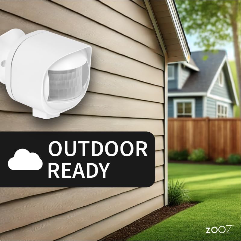 Zooz Outdoor/Indoor Motion Sensor ZSE70, Z-Wave Long Range, Temperature Monitoring, 800 LR Range - Image 4
