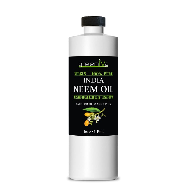 GreenIVe 100% Organically Grown Neem Oil, Cold-Pressed Virgin, Pure & Natural, 16 oz - Ideal for Gardening, Skin Care, Hair Care & Pet Care (16 Ounce) - Image 2