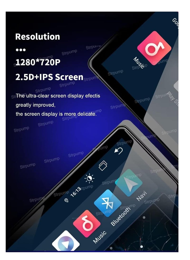 9'' 4+64GB Android 10 in Dash Car Stereo Radio Fit for Toyota Fortuner/HILUX Revo/Vigo 2005 06 07 08 09 10 11 GPS Navigation Head Unit Carplay Android Auto DSP 4G WiFi Bluetooth Black - Image 3