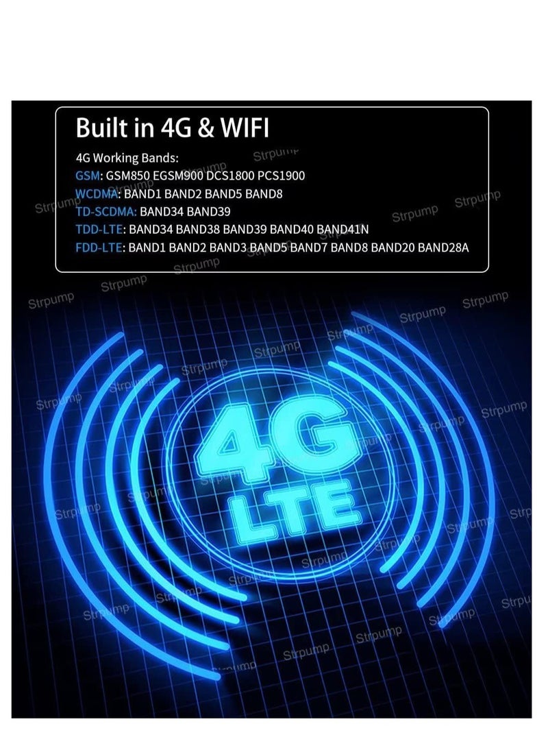 9'' 4+64GB Android 10 in Dash Car Stereo Radio Fit for Toyota Fortuner/HILUX Revo/Vigo 2005 06 07 08 09 10 11 GPS Navigation Head Unit Carplay Android Auto DSP 4G WiFi Bluetooth Black - Image 5