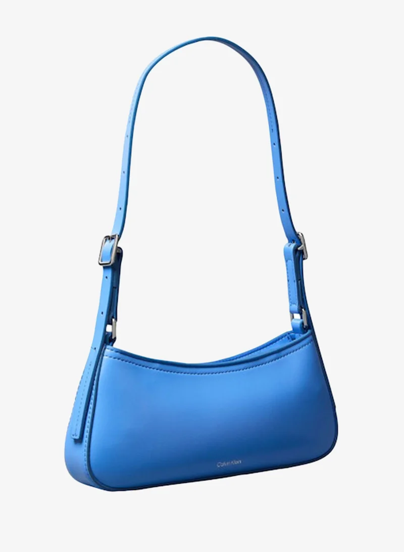 Calvin Klein  Monogram Logo Plaque Shoulder Bag for Women | Best Price UAE