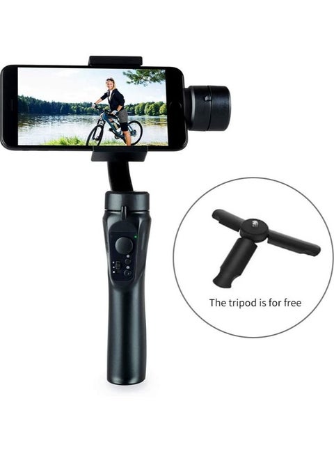 3-Axis Gimbal Handheld Smartphone Stabilizer for Smartphones，Support object tracking,scene switching,time lapse photography,fast horizontal shoot,compatible with any smart mobilephone and cam