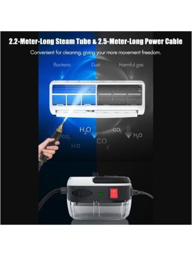 RYN 2500W Portable Handheld Steam Cleaner with High-Temperature Pressurized Steam, Multi-Purpose - Image 3