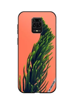 VR CREATIVE Protective Case Cover For Xiaomi Mi Note 10 Lite 5G Green Leafs Plant Poster Design Multicolour  - Image 1