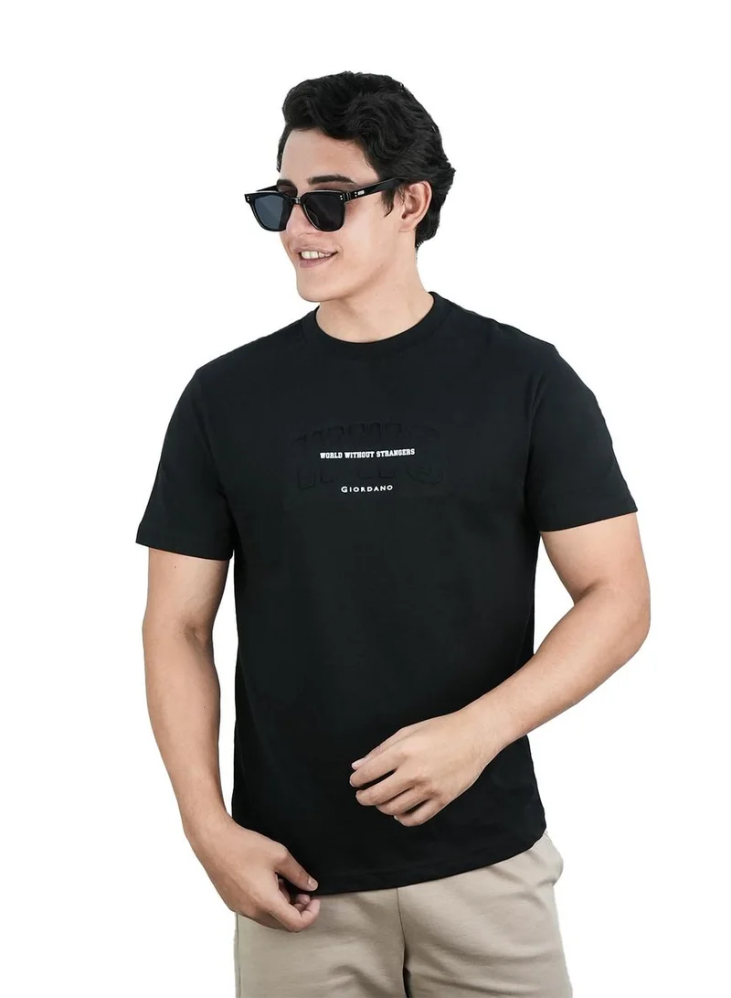 Men's Slim Fit Cotton Jersey Crew Neck Print Tee | WWS Graphic