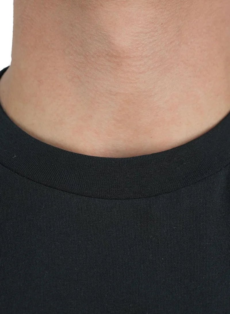 GIORDANO  Men's Slim Fit Cotton Jersey Crew Neck Print Tee | WWS Graphic for Men | Best Price UAE