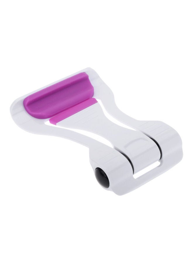 NIBEMINENT Adjustable Phone Holder 5.32x3.94x1.02inch White/Purple - Image 1