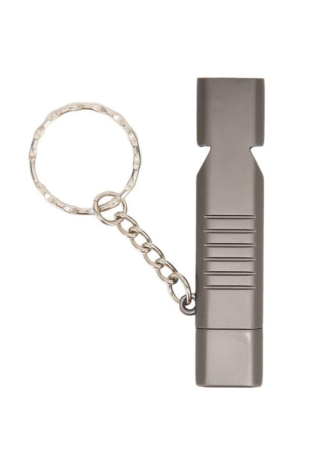 Thoraya Whistle USB flash drive sos outdoor waterproof whistle USB flash drive USB flash memory stick high speed flash drive flash drive thumb drive zinc alloy with keychain 128GB  - Image 3