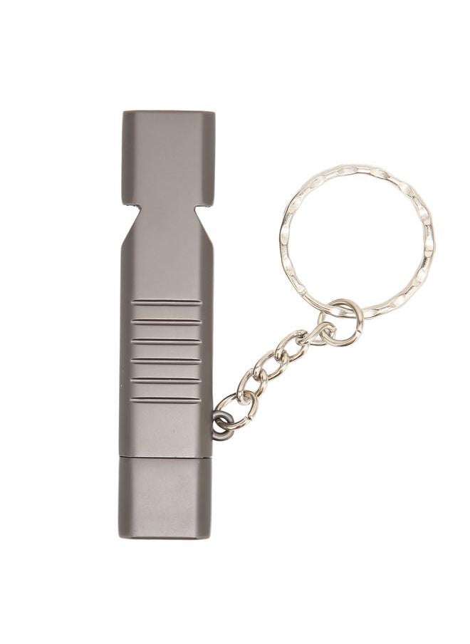 Thoraya Whistle USB flash drive sos outdoor waterproof whistle USB flash drive USB flash memory stick high speed flash drive flash drive thumb drive zinc alloy with keychain 128GB  - Image 4