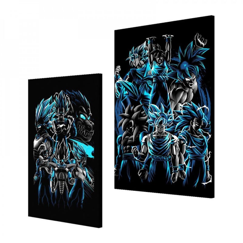 Marktna Two-piece canvas print with anime design - Image 2