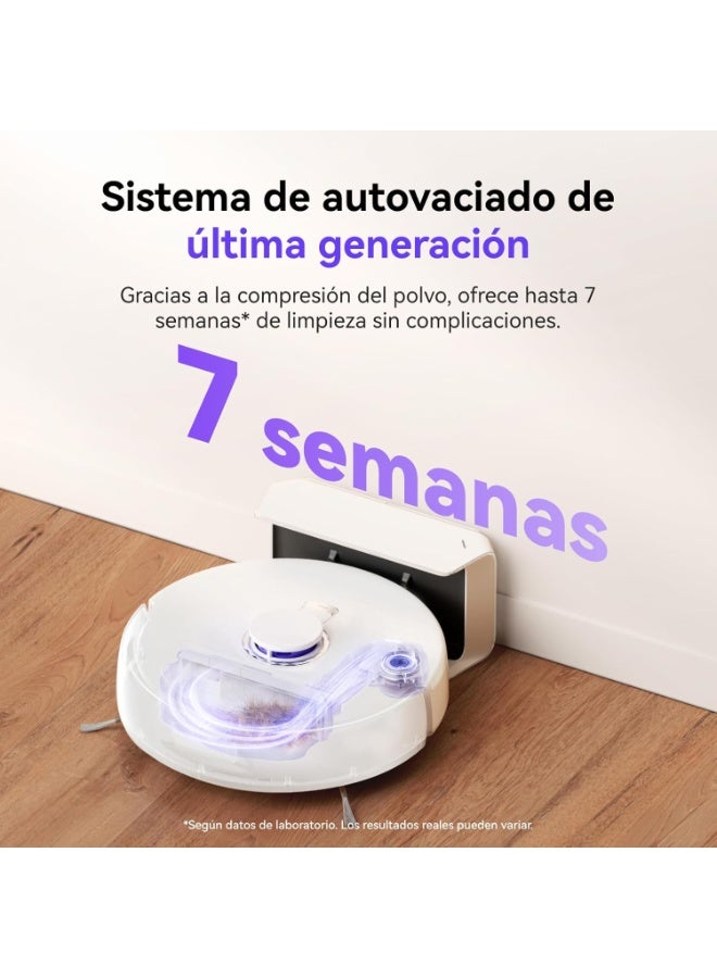 NARWAL Freo X Plus Robot Vacuum and Mop, 7-Week Dust Storage, Zero Tangles, 7800Pa Suction, Mopping, Tri-Laser Obstacle Avoidance, LiDAR Navigation, Multi-Floor Mapping, App Control - Image 3